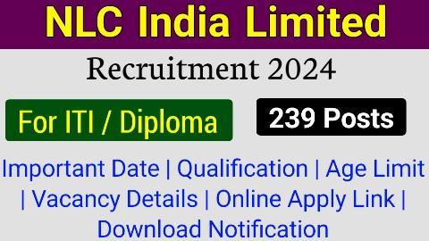 NLC India Ltd Hire for Industrial Trainee