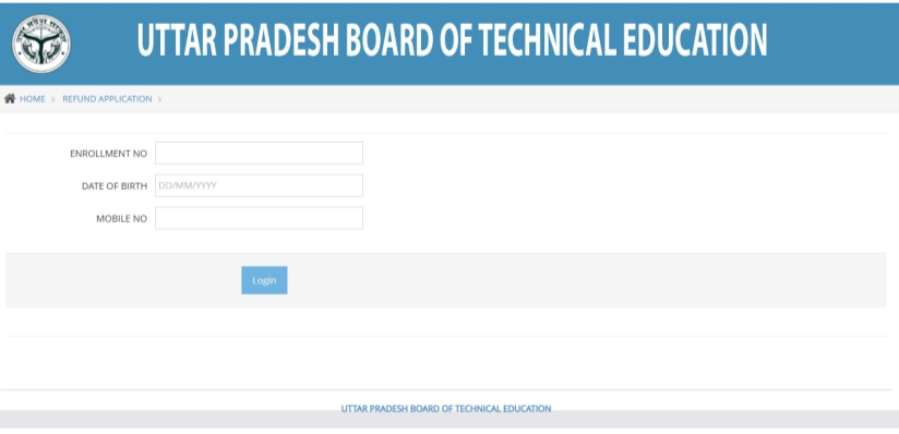 Bteup Fee Refund Online Form 1