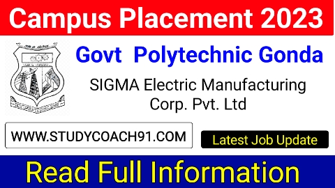 government polytechnic gonda campus placement