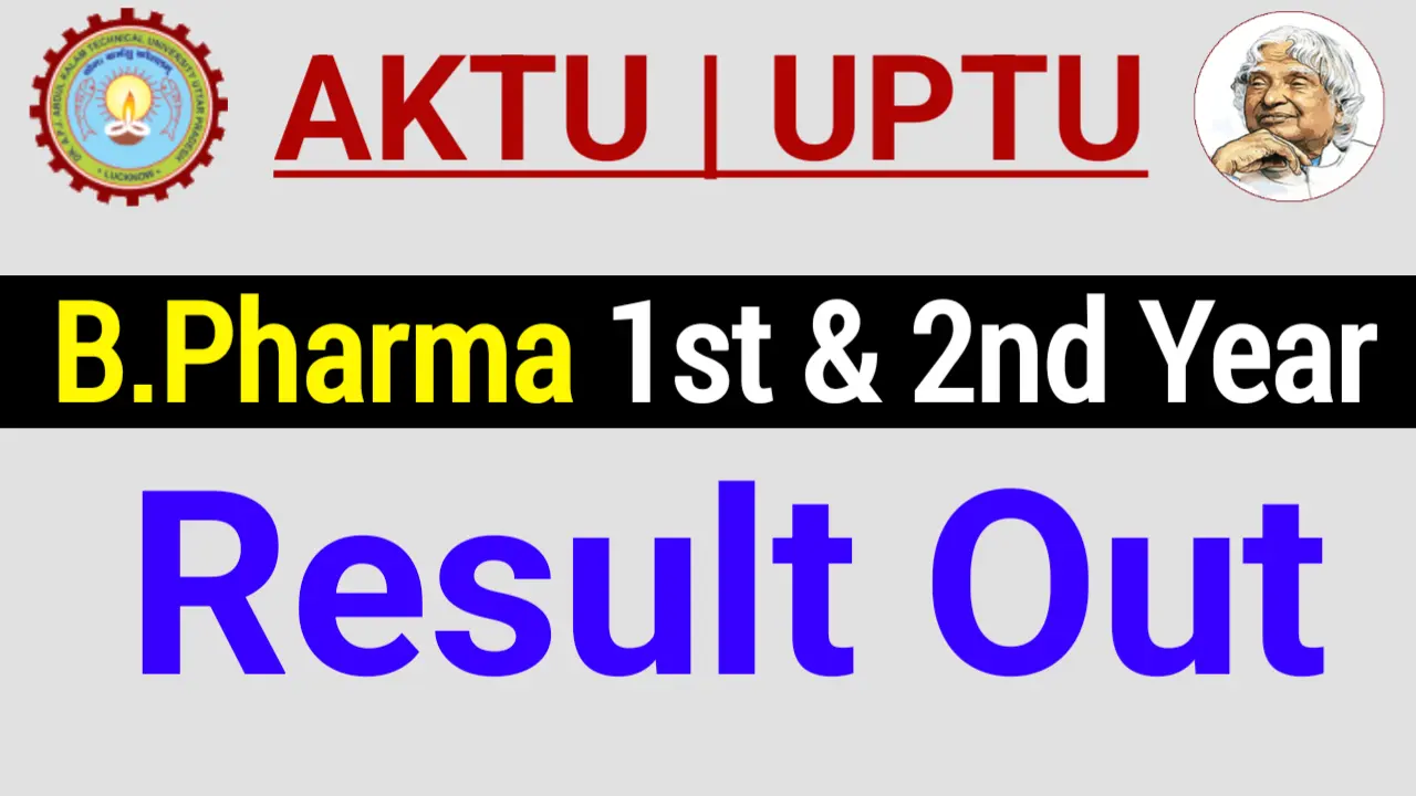 AKTU B Pharma Result 2024